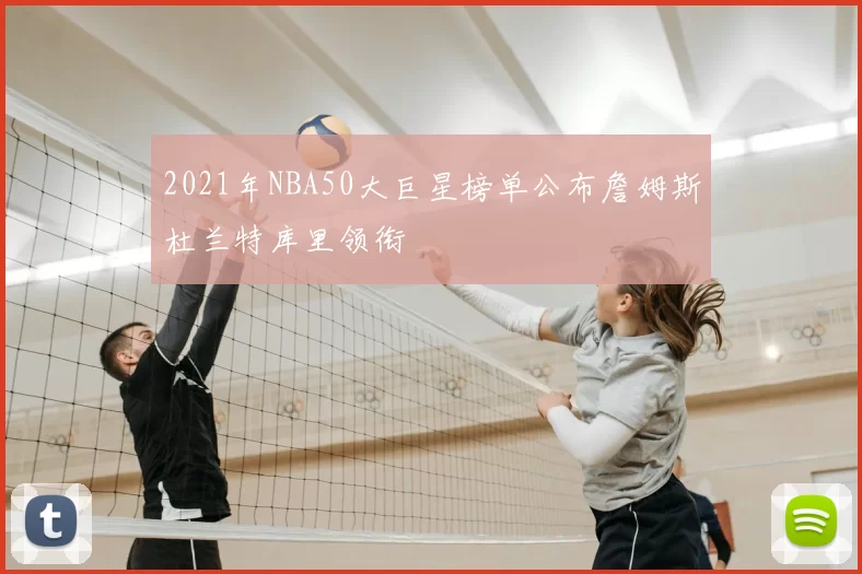2021年NBA50大巨星榜单公布詹姆斯杜兰特库里领衔