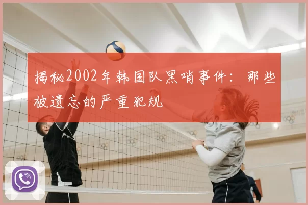揭秘2002年韩国队黑哨事件：那些被遗忘的严重犯规
