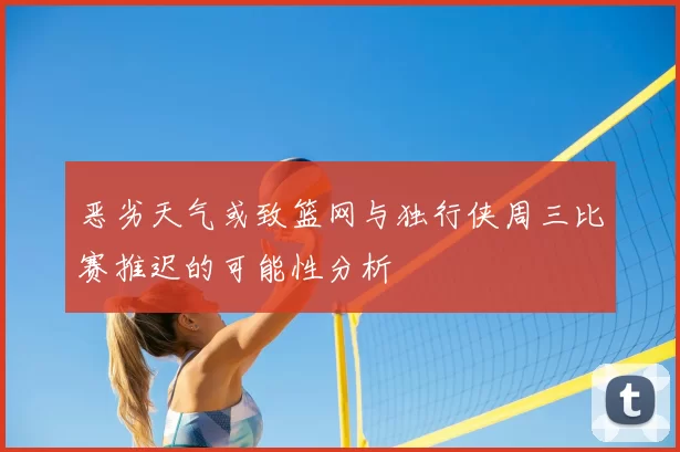 恶劣天气或致篮网与独行侠周三比赛推迟的可能性分析