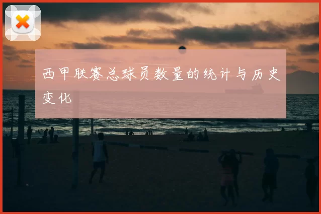 西甲联赛总球员数量的统计与历史变化